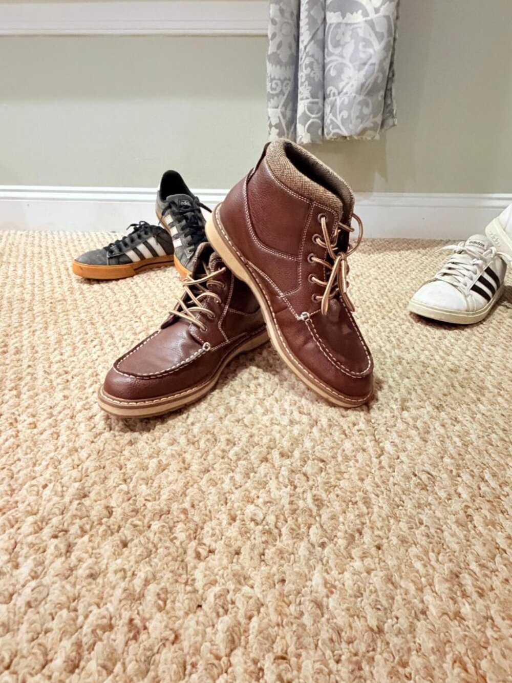 light brown boots